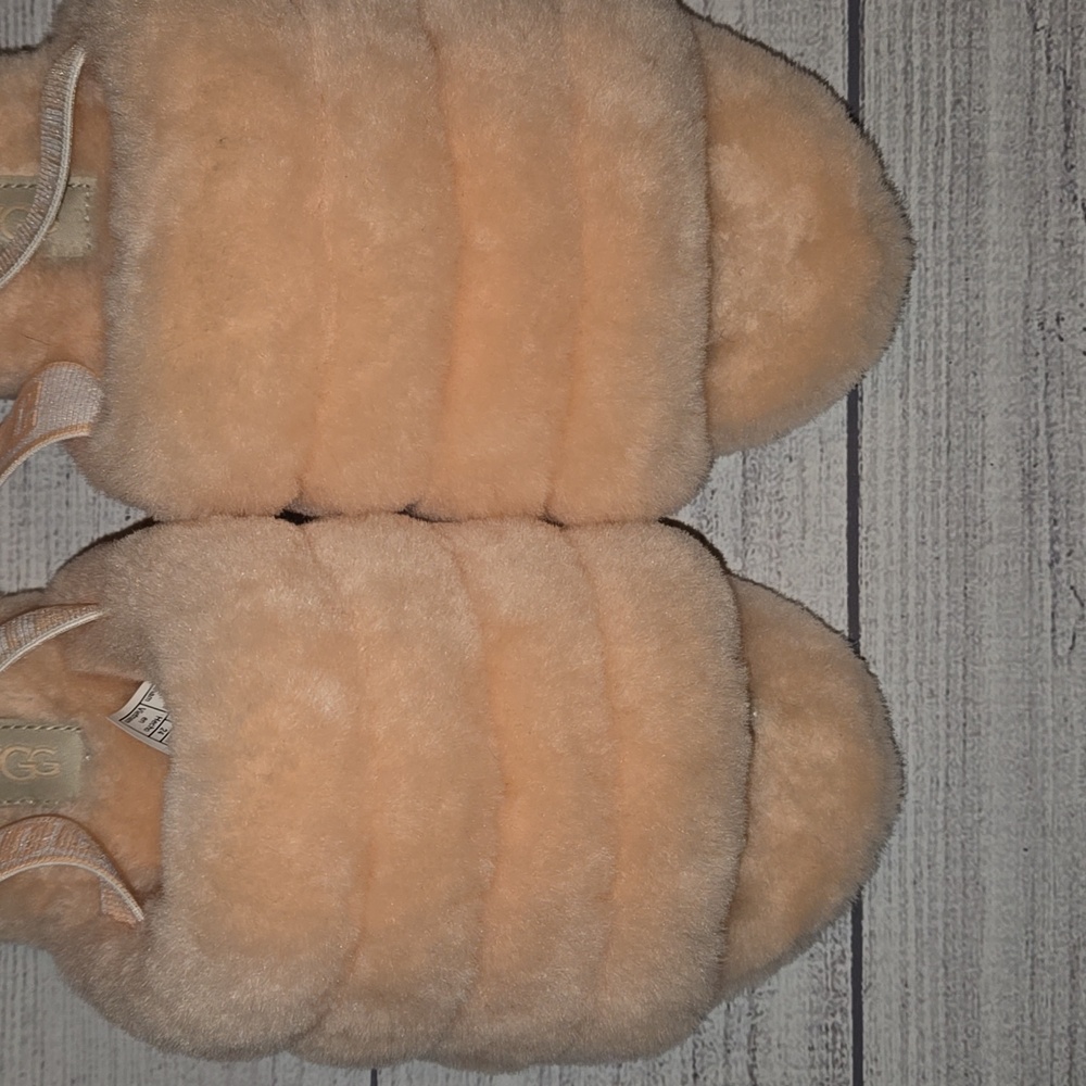 UGG Women's Fluff Yeah Slides Scallop Size 7 - Picture 4 of 8